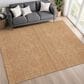 Dalyn Rug Company Soft Essentials Solid Copper 10" x 14" Area Rug, , large
