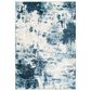 Surya Lavadora 5"3" x 7" Ink Blue, Navy, Light Gray, Light Beige and Cream Area Rug, , large