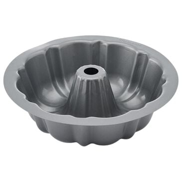 KitchenAid Nonstick Fluted Cake Pan in Contour Silver, , large