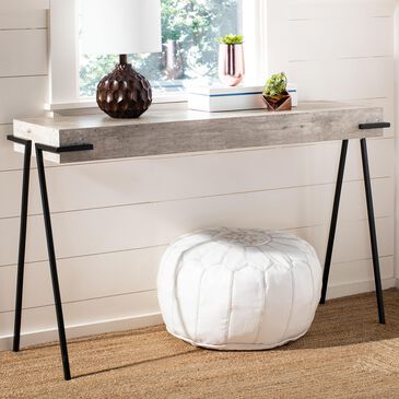 Safavieh Jett Console Table in Light Grey/Black, , large