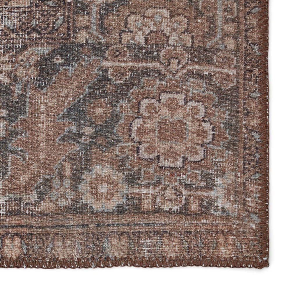 Jaipur Harman Minita 7&#39;6&quot; x 10&#39; Coffee Liqueur, Trellis, Blue Graphite, Lead Gray and Toasted Coconut Area Rug, , large