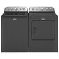 Maytag 4.7 Cu. Ft. Top Load Agitator Washer and 7.0 Cu. Ft. Gas Dryer Laundry Pair in Black, , large