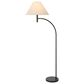 Cal Lighting Mosley Groton Floor Lamp in Charcoal Grey, , large