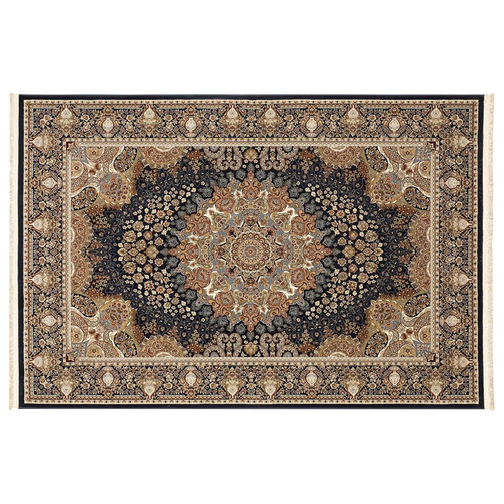 Oriental Weavers Masterpiece 5"3" x 7"7" Navy Area Rug, , large