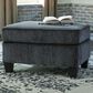 Ashley Abinger Ottoman in Smoke, , large