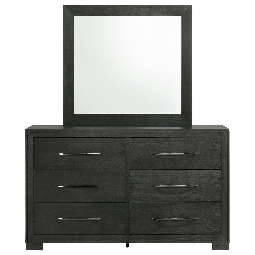 Mayberry Hill Allan 5-Piece Full Platform Bedroom Set in Black, , large