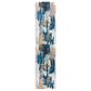 Safavieh Aria Abstract 2" x 8" Ivory and Navy Runner, , large