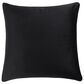 Flair Industries Austin Allen James 24" x 24" Wires Throw Pillow in Black and White, , large
