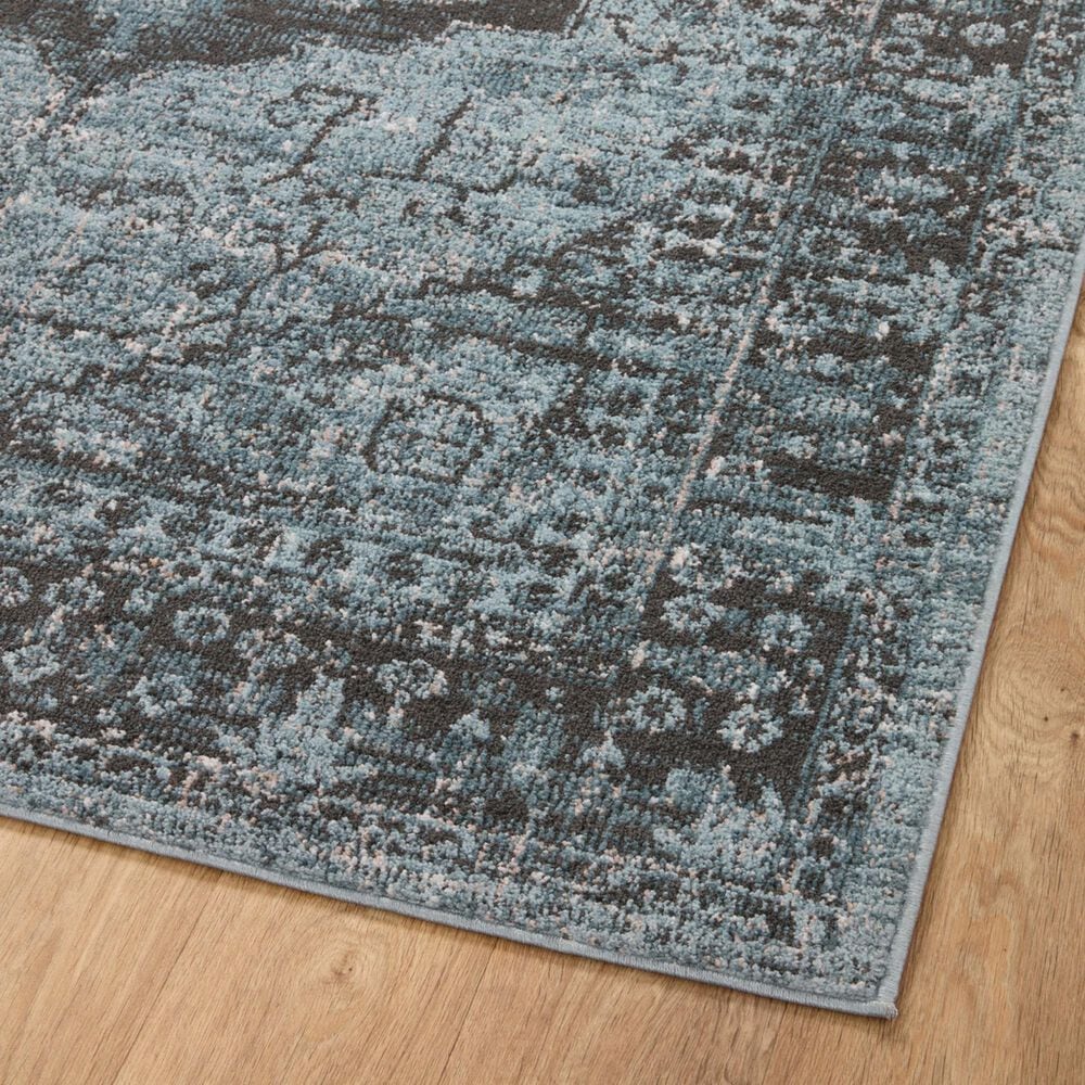 Loloi II Odette 11&#39;2&quot; x 15&#39;7&quot; Sky and Charcoal Area Rug, , large