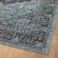 Loloi II Odette 11"2" x 15"7" Sky and Charcoal Area Rug, , large