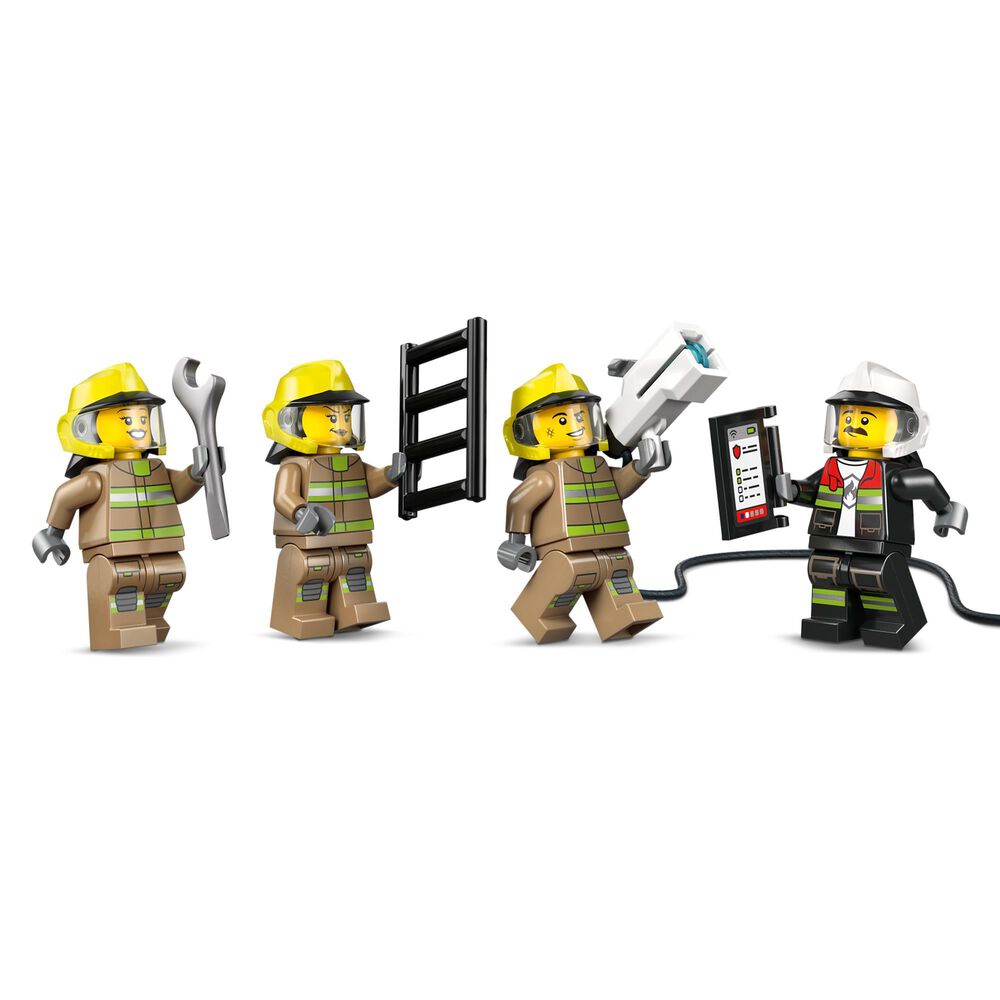 LEGO City Airport Fire Truck Building Set, , large