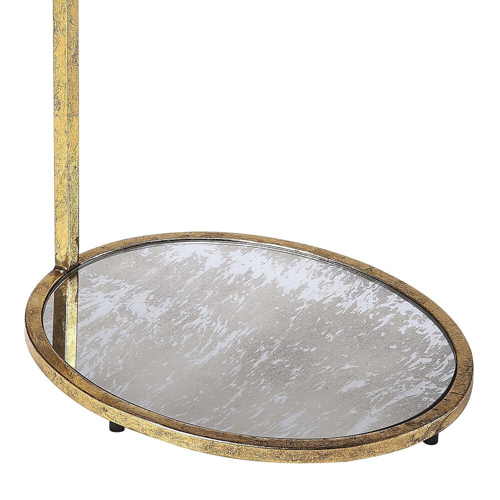 Butler Ciro Side Table in Antique Gold Leaf, , large