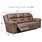 Ashley Stoneland Manual Reclining Sofa in Fossil, , large