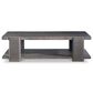 Bernhardt Andros Outdoor Cocktail Table in Smoked Truffle and Oxford Brown, , large