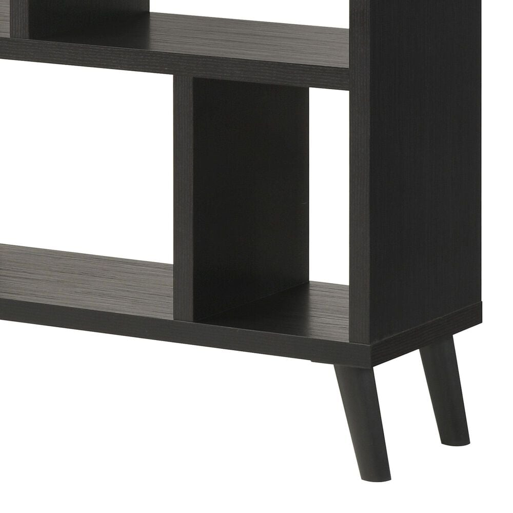 Everly Living Sloane Bookcase in Dark Gray, , large