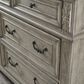 Ashley Lodenbay 7 Drawer Dresser in Antiqued Gray and Walnut Brown, , large