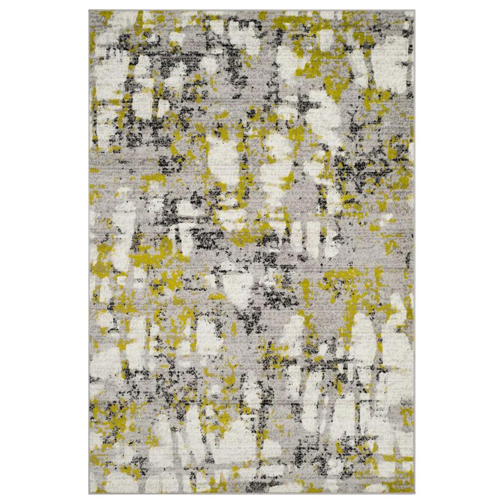 Safavieh Skyler SKY193G 5"1" x 7"6" Gray and Green Area Rug, , large