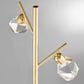 37B Dodson 3-Lite LED Floor Lamp in Polished Brass, , large