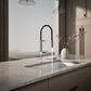 Kohler Components Semi-Professional Kitchen Sink Faucet in Polished Chrome, , large
