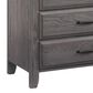 Oxford Baby Chandler 5-Drawer Chest in Graphite Gray, , large