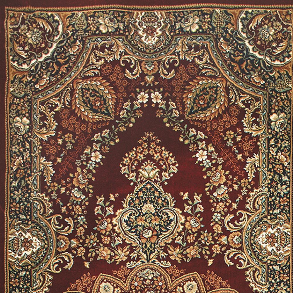 Oriental Weavers Masterpiece 111W 2&#39;3&quot; x 10&#39; Red Runner, , large
