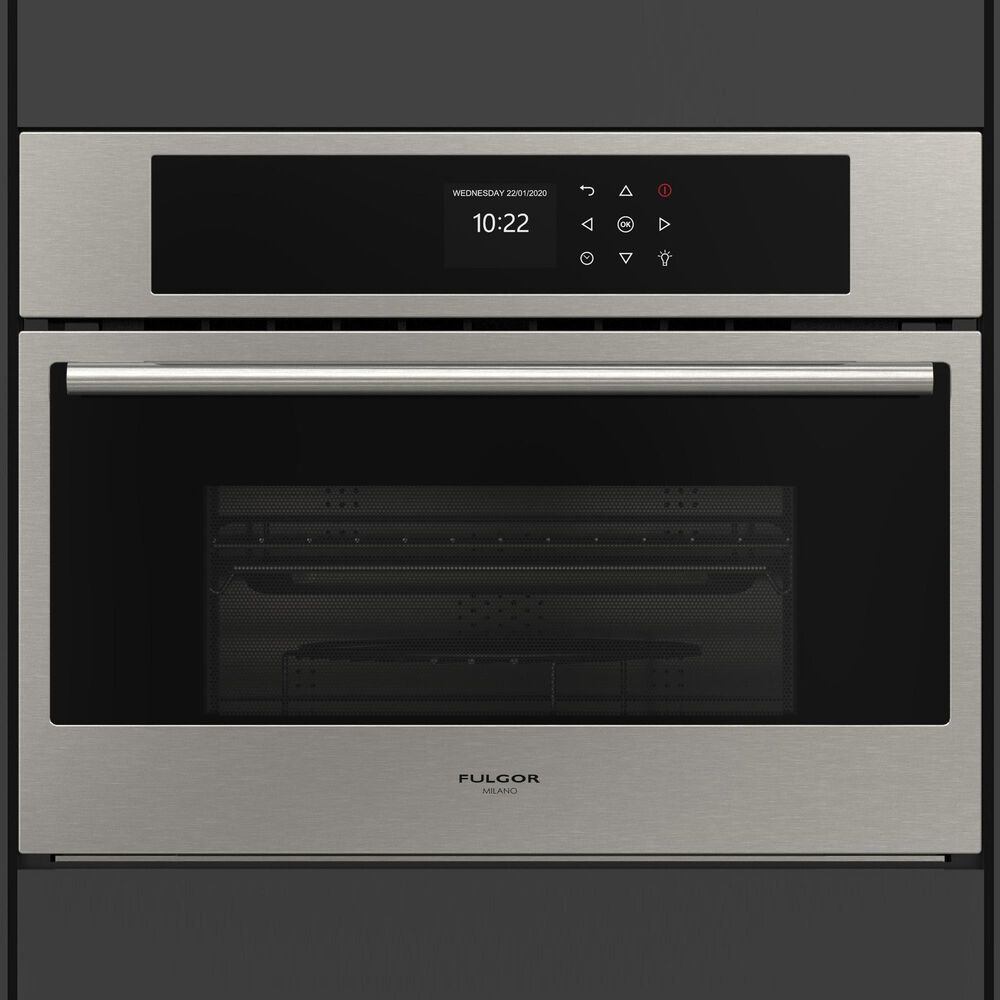 Fulgor Milano 24" Combi Speed Single Wall Oven in Stainless Steel, , large