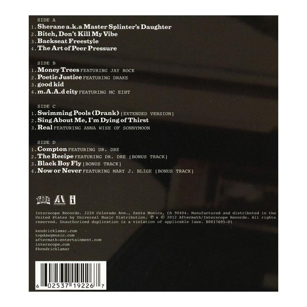 Kendrick Lamar - Good Kid, M.A.A.D City &#40;LP&#41;, , large