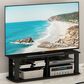 HOMLUX 43.3" Modern Entertainment Center TV Stand in Black, , large