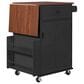HOMLUX 39" Outdoor Kitchen Island in Black, , large