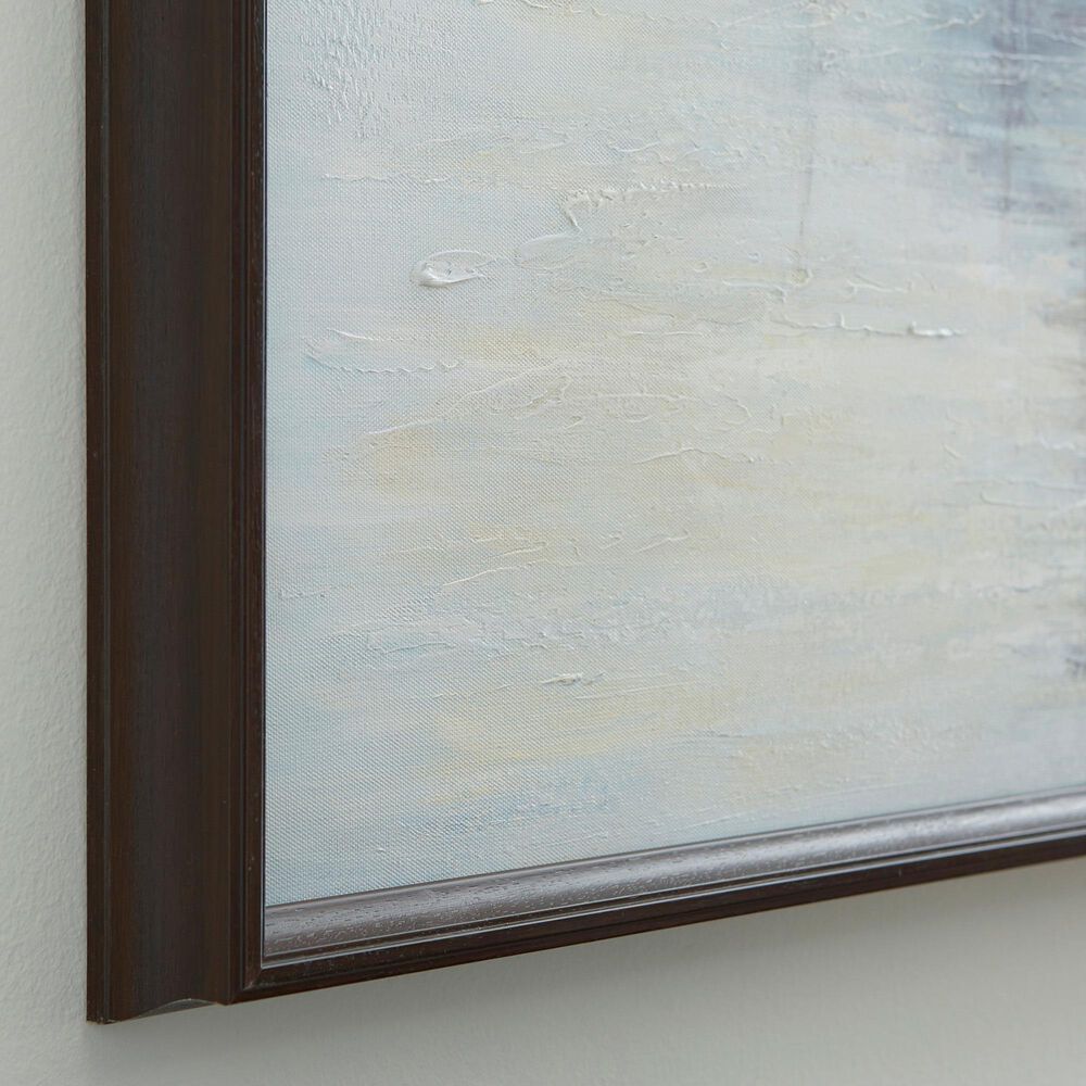 Ashley Worthney 50" x 40" Wall Art in Blue, White and Brown, , large