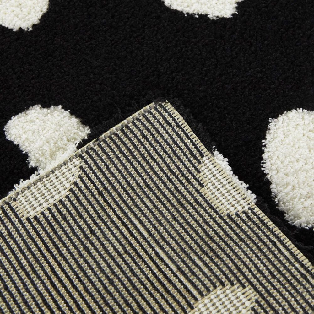 Balta Rugs Kannisto 5&#39;3&quot; x 7&#39; Black and White Area Rug, , large