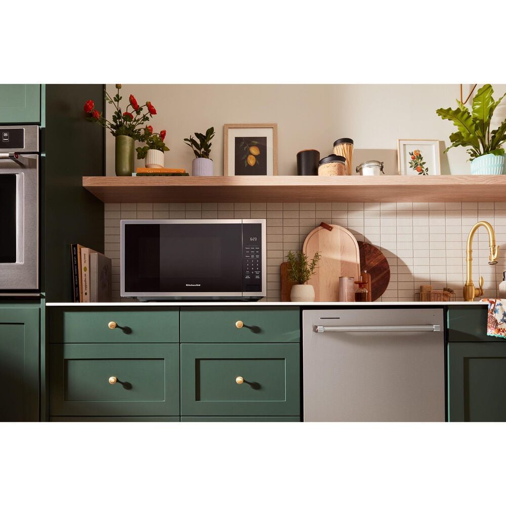 KitchenAid 2.2 Cu. Ft. Countertop Microwave in Stainless Steel, , large