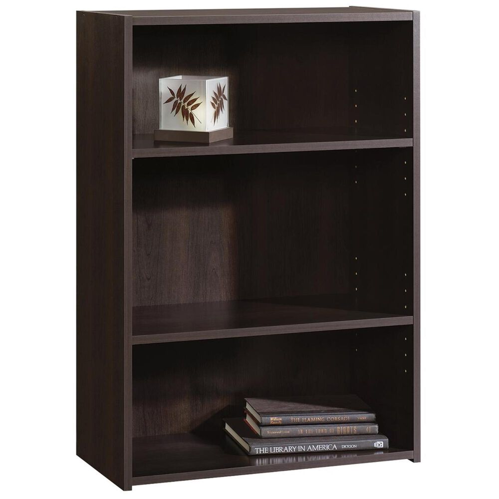 Living Essentials Beginnings 3-Shelf Bookcase in Cinnamon Cherry, , large