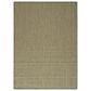 Nourison Courtyard Green 4" x 6" Indoor/Outdoor Area Rug, , large