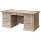 Wycliff Bay Willow Lane Double Pedestal Executive Desk in Natural, , large