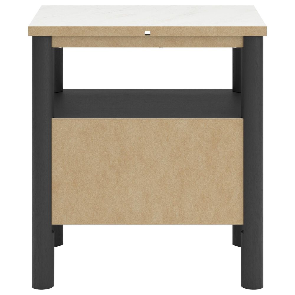 Ashley Cadmori 4-Piece Full Platform Bedroom Set in Black and White, , large