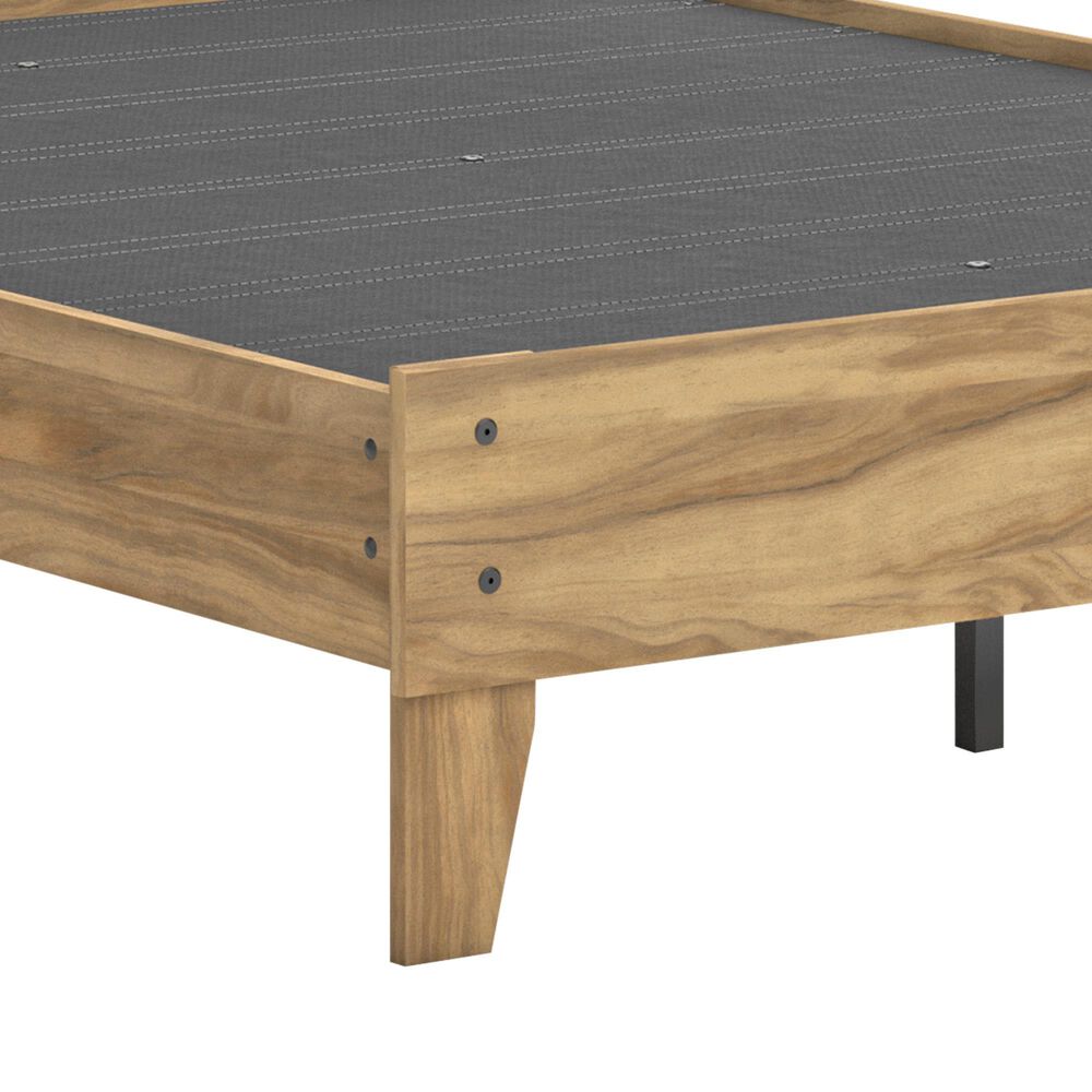 Ashley Bermacy Full Platform Bed in Light Brown, , large