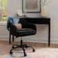 Linon Home Decor Rylen Office Chair in Black, , large