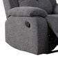 Titanic Furniture Bellinda Manual Recliner in Gray, , large