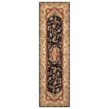 Nourison 2"3" x 8" Black Runner, , large