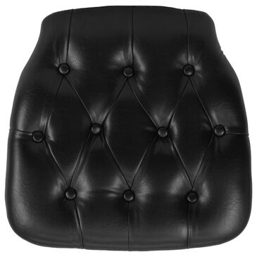 Flash Furniture Louise 15.75" Chiavari Chair Cushion in Black, , large