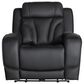Interlochen Power Recliner with Power Headrest in Blanca Jet Black, , large