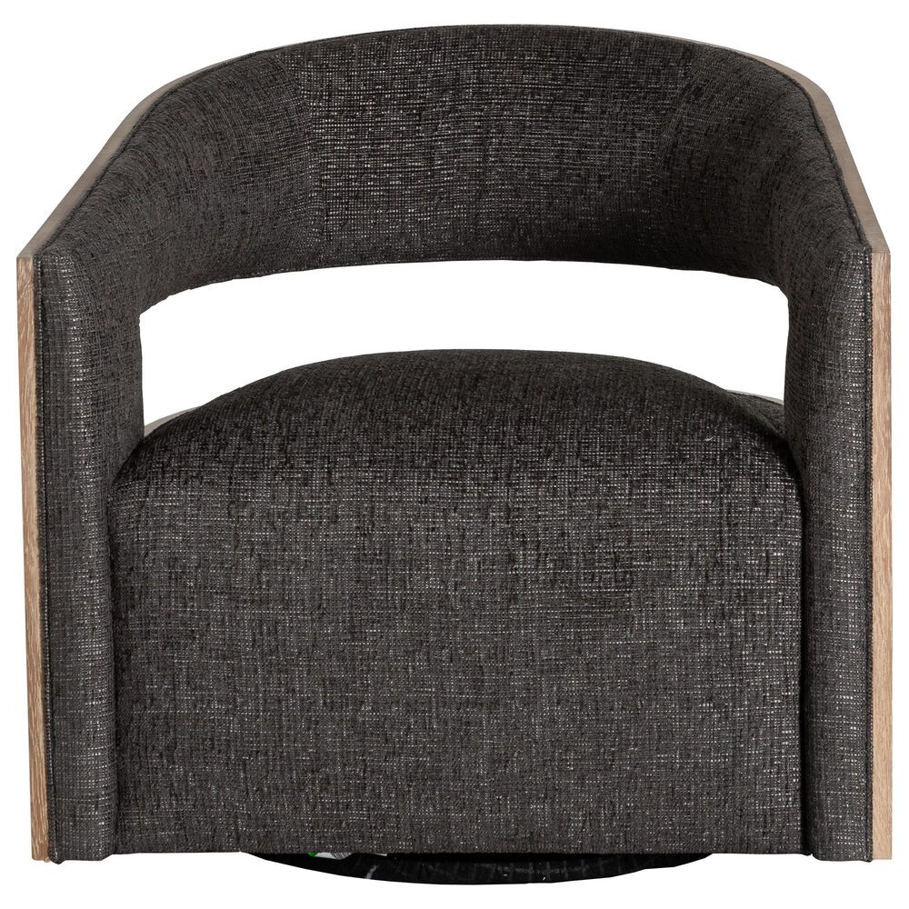 Century Brayden Swivel Chair in Charcoal, , large