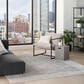 Nourison Grand Street Light Grey 7"10" x 9"10" Area Rug, , large