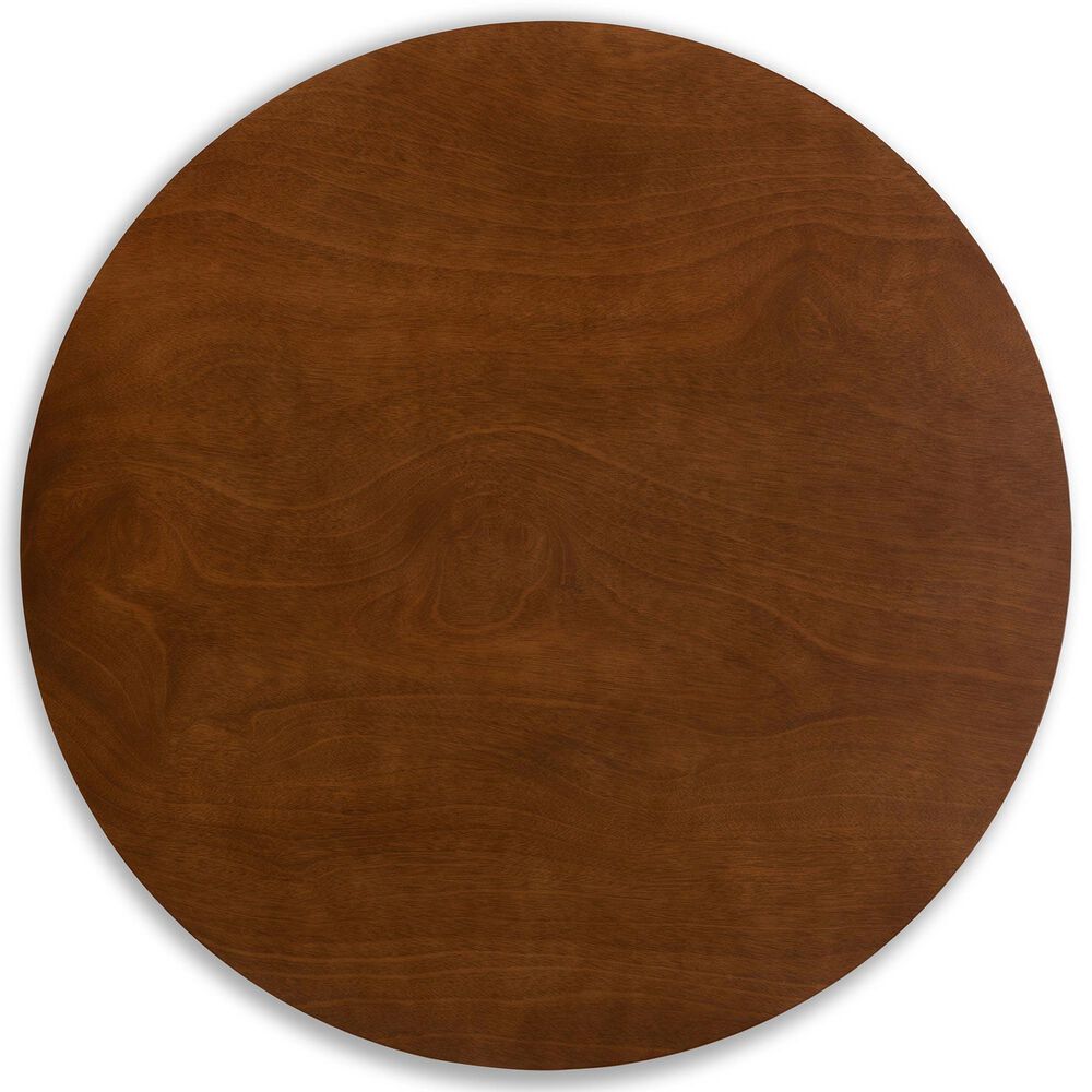 Baxton Studio Alana Dining Table in Walnut Brown - Table Only, , large
