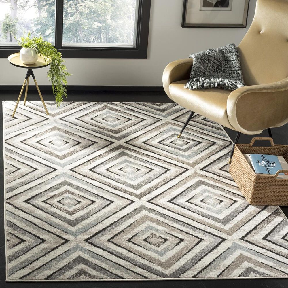 Safavieh Amsterdam AMS109A-9 9&#39; x 12&#39; Cream/Beige Area Rug, , large