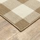 Oriental Weavers Marina Geometric 2598I 8"6" x 13" Tan Area Rug, , large