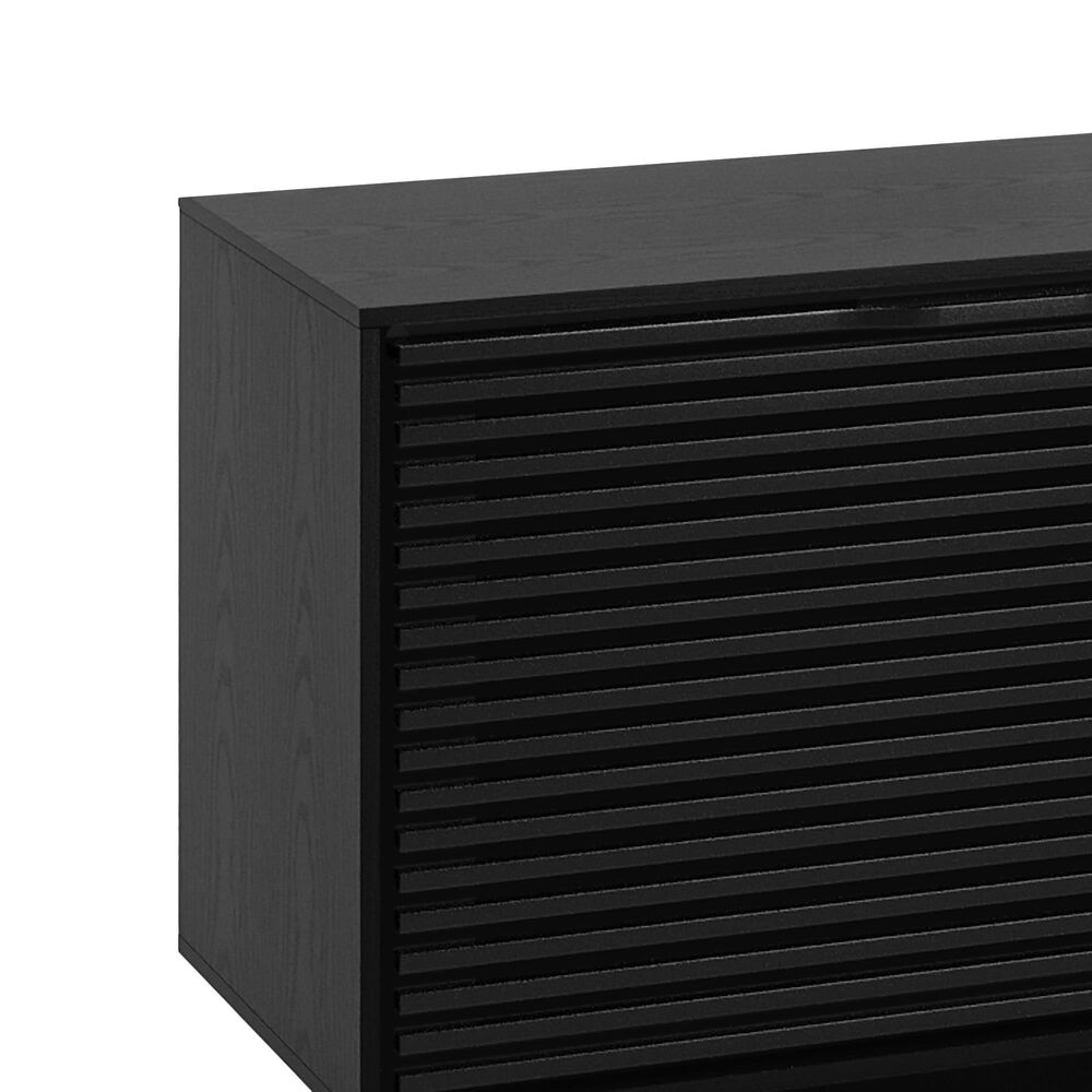 BDI Align 81&quot; TV Credenza in Ebonized Ash, , large