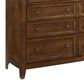 Hawthorne Furniture San Mateo Queen Solid Wood Storage Bed with Dresser and Nightstand in Tuscan, , large
