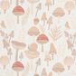 Lambs & Ivy Mushroom Fitted Crib Sheet in Multicolor, , large